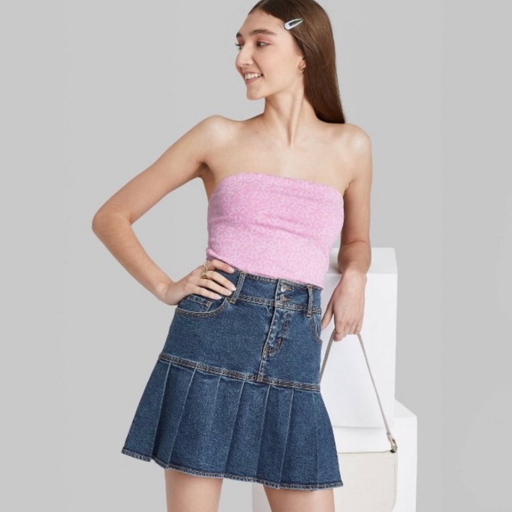 Denim Skirt Wild Fable Size 2